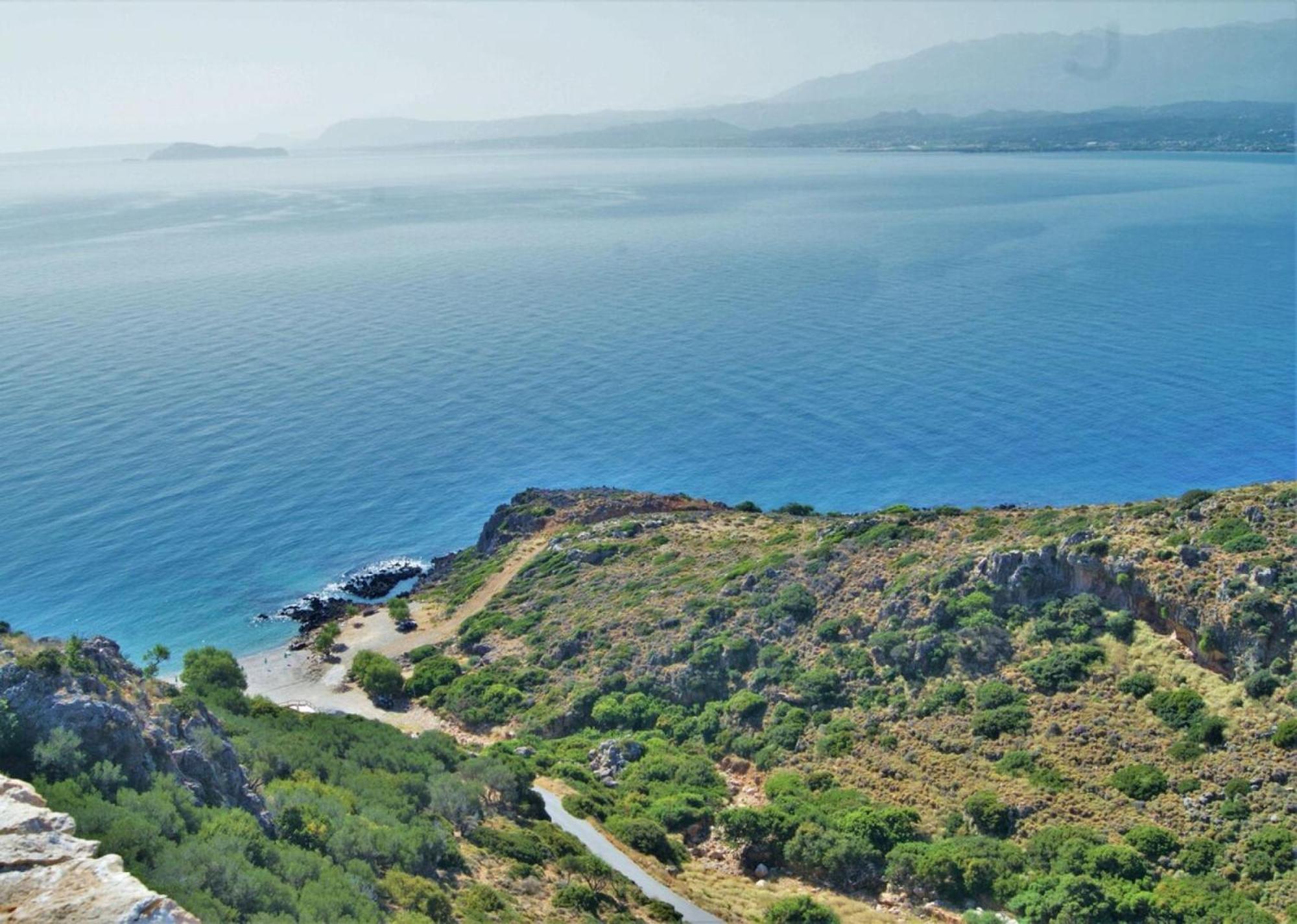 Villa Akrolithos With Private Pool Chania  ภายนอก รูปภาพ