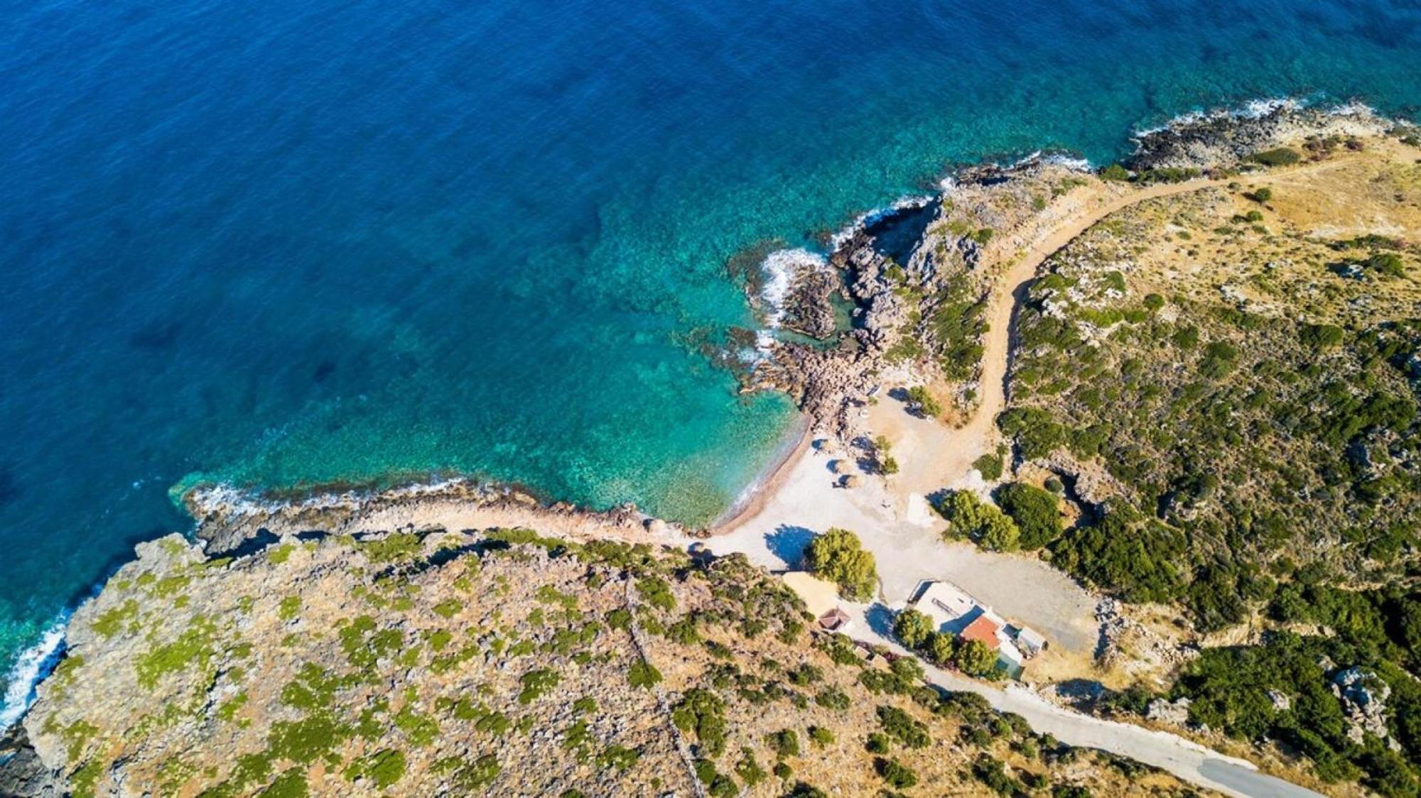 Villa Akrolithos With Private Pool Chania  ภายนอก รูปภาพ